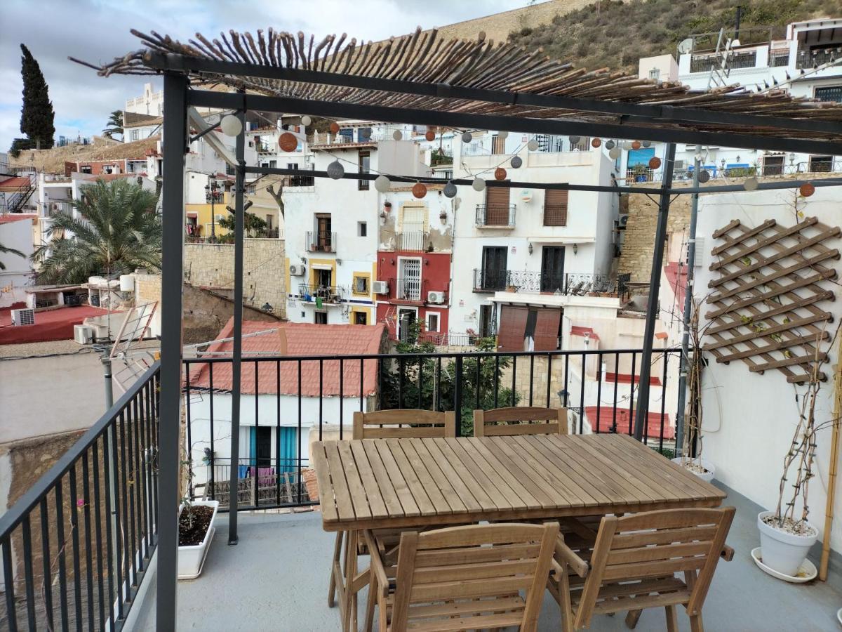 Private Terrace-Romantic-Sea, Castle Views-Central Alicante Zewnętrze zdjęcie